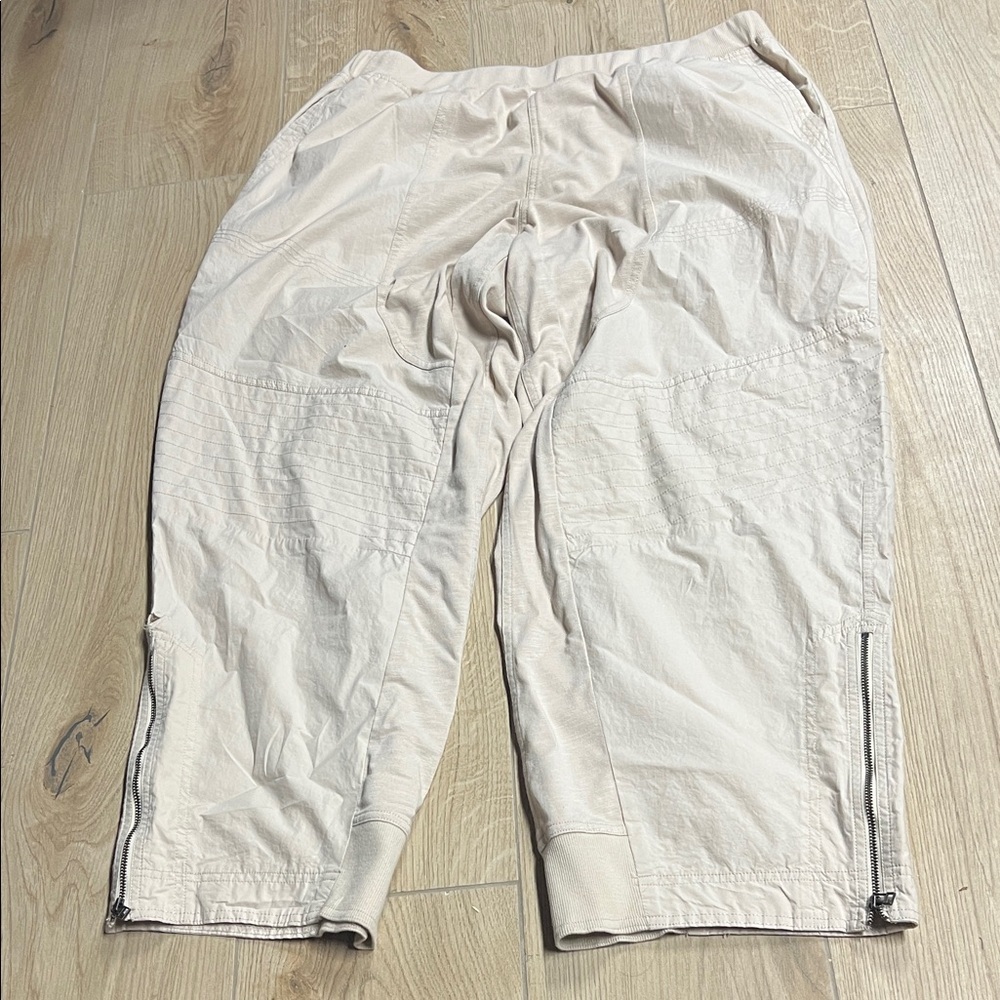 Daily Practice by Anthropologie Wide Leg Baggy Pull-On Pants